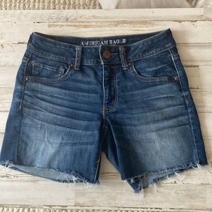 American eagle denim shorts